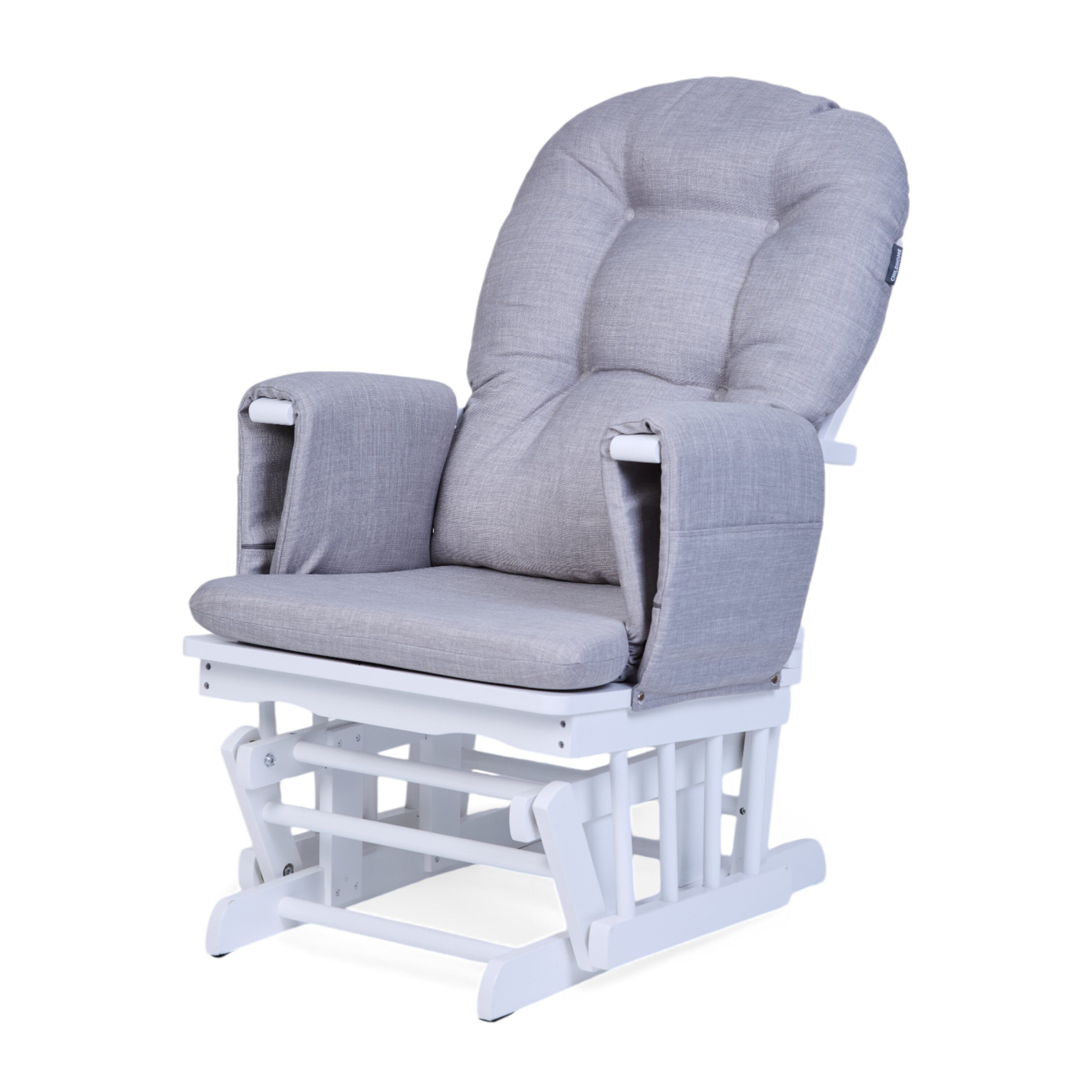 Fauteuil d'allaitement arrondi GRIS Childhome