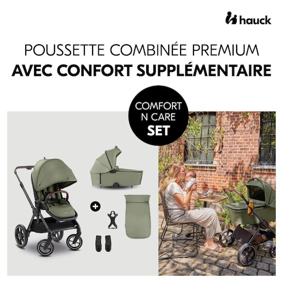 Hauck Pack poussette Comfort N Care Olive  Hauck Pack poussette Comfort N Care Olive