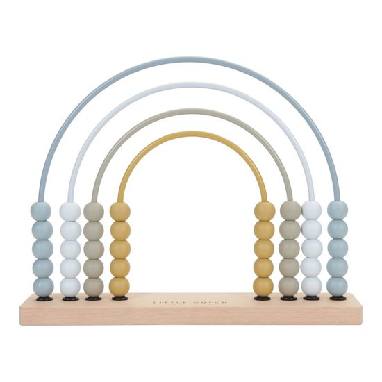 Little Dutch Boulier arc-en-ciel Blue  Little Dutch Boulier arc-en-ciel Blue