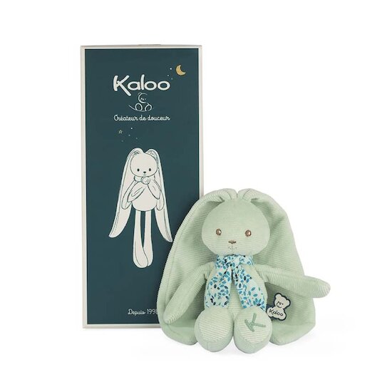 Kaloo Pantin lapin Lapinou Vert D'Eau 25 cm