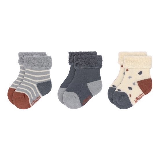 3 chaussettes bébé Tiny Farmer, Lässig de Lässig