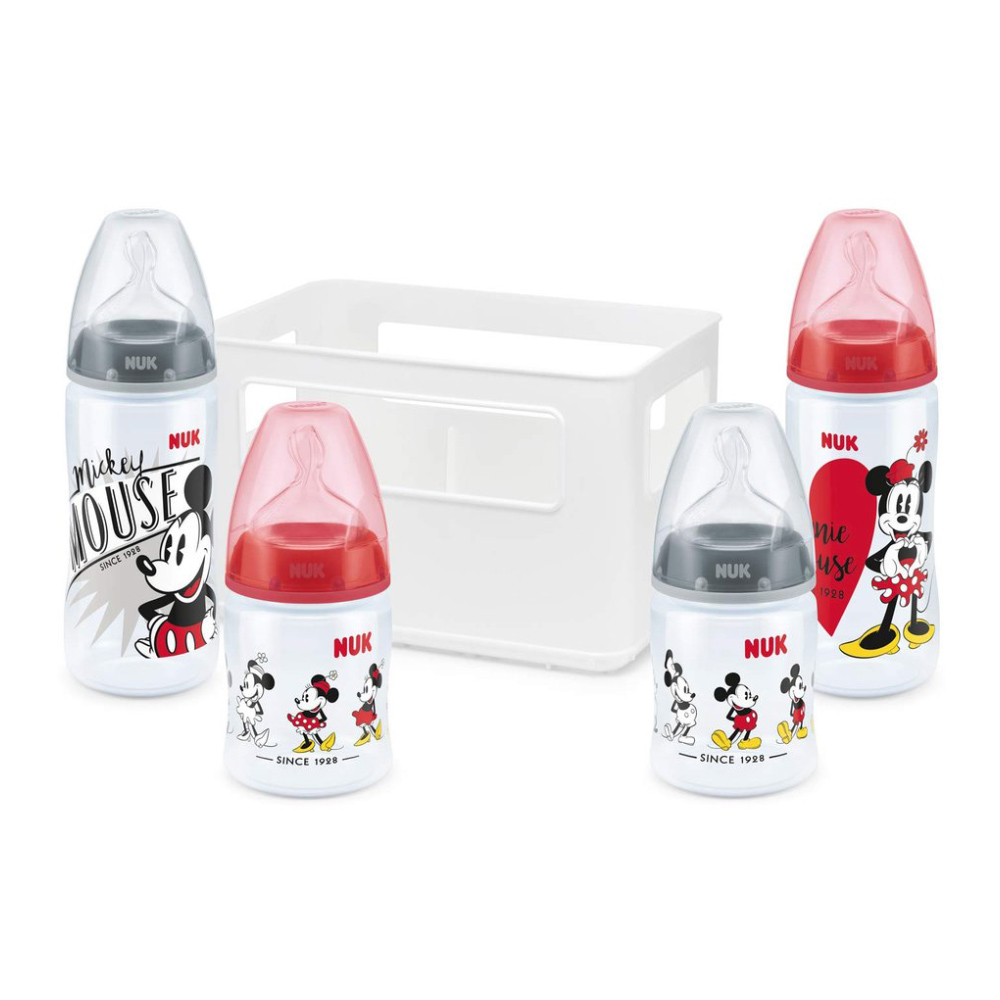 Nuk Ensemble De Biberons Gobelet Et Tetines Pour Bebes De 6 A 18 Mois Motif Disney Mickey Et Minnie Les Dessins Peuvent Varier Biberons Et Accessoires Bebe Puericulture Nuk Ensemble De Biberons Gobelet Et Tetines Pour Bebes De 6 A 18 Mois Motif Disney Mickey Et Minnie Les Dessins Peuvent Varier Biberons Et Accessoires Bebe Puericulture