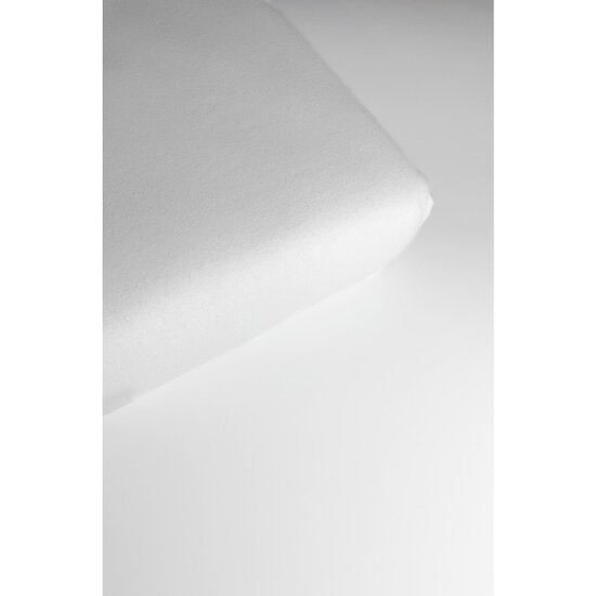 Kadolis Protège matelas berceau flanelle de coton bio Blanc 50x83 cm Kadolis Protège matelas berceau flanelle de coton bio Blanc 50x83 cm