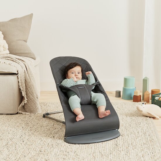 BabyBjörn Transat bébé bliss Anthracite  BabyBjörn Transat bébé bliss Anthracite