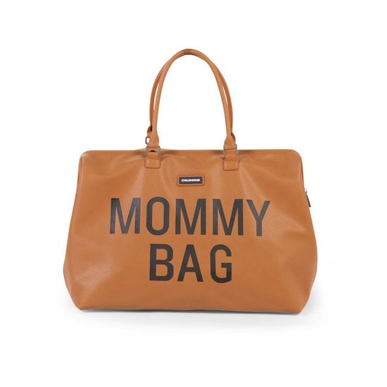 Childhome Sac à langer Mommy Bag Cuir brun 
