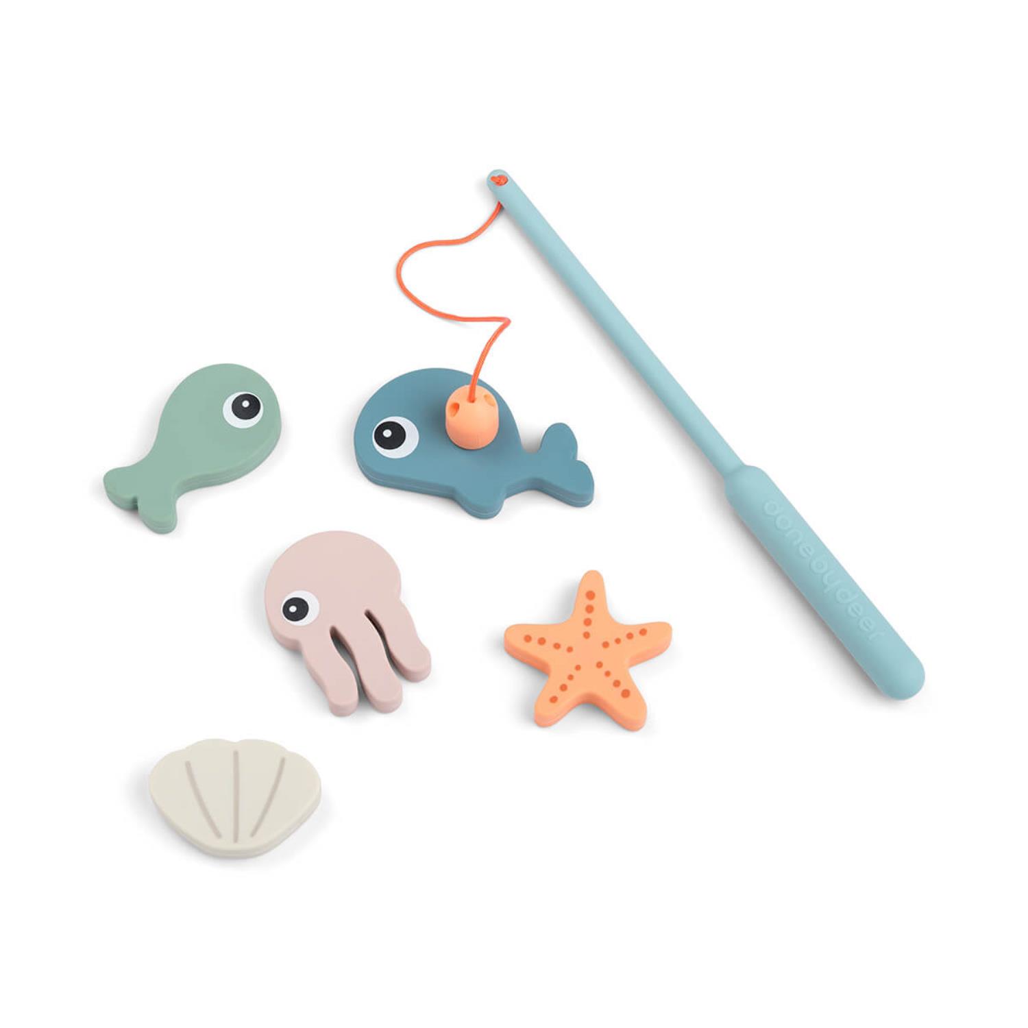 Jeu de pêche pour le bain Sea friends MULTICOLORE Done by Deer