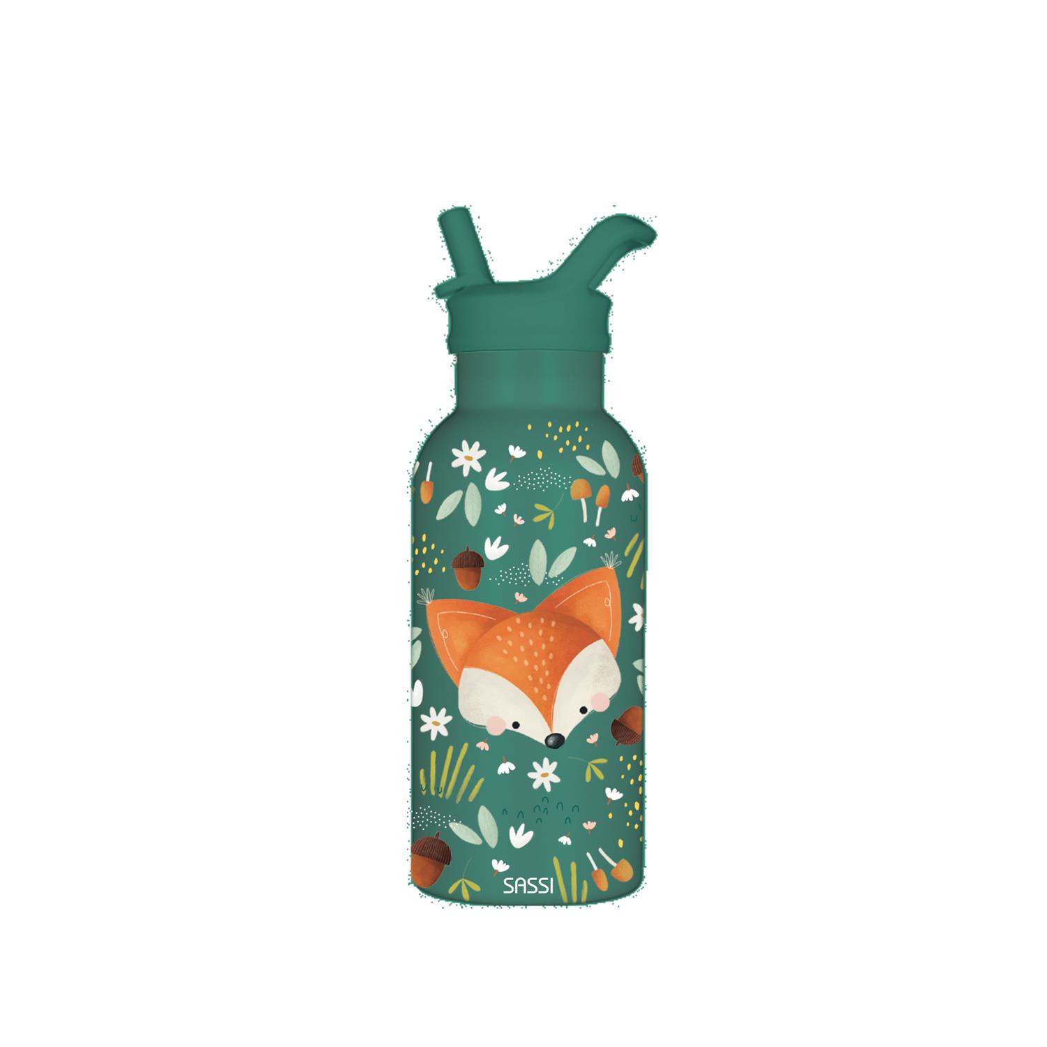 Sassi Junior - Gourde en inox Isotherme VERT Sassi Junior