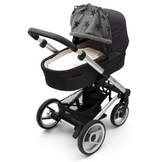 Dooky Pare soleil universel poussette et siège auto Etoiles Grises 