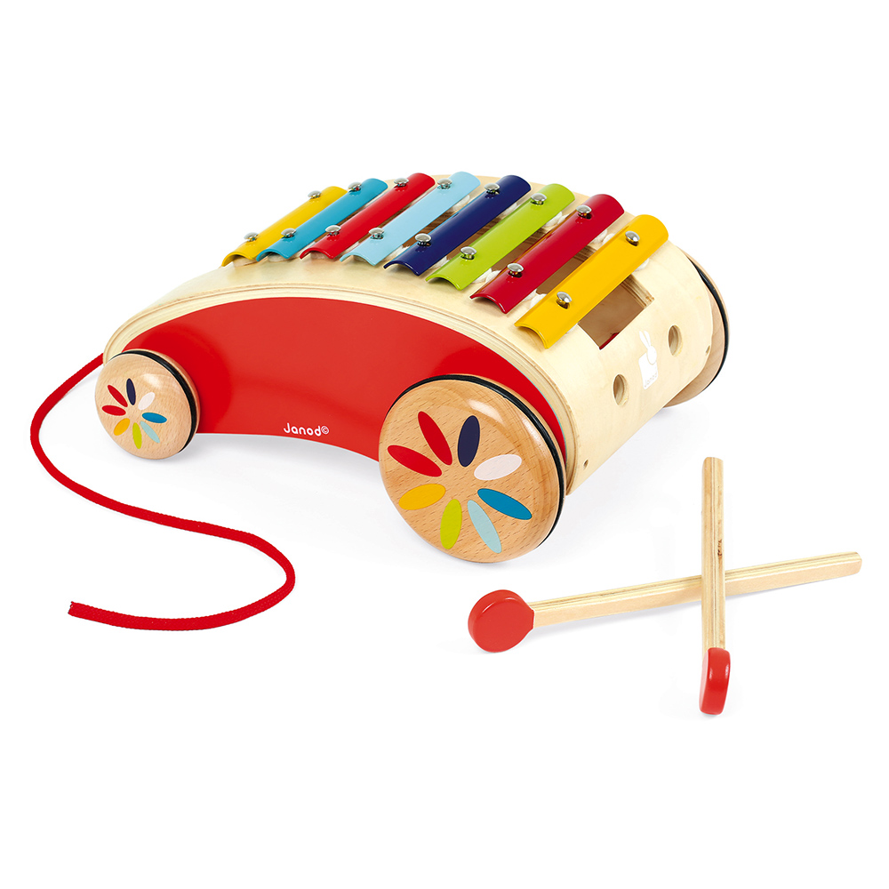 Janod - Xylo Roller Rouge Tatoo ROUGE Janod