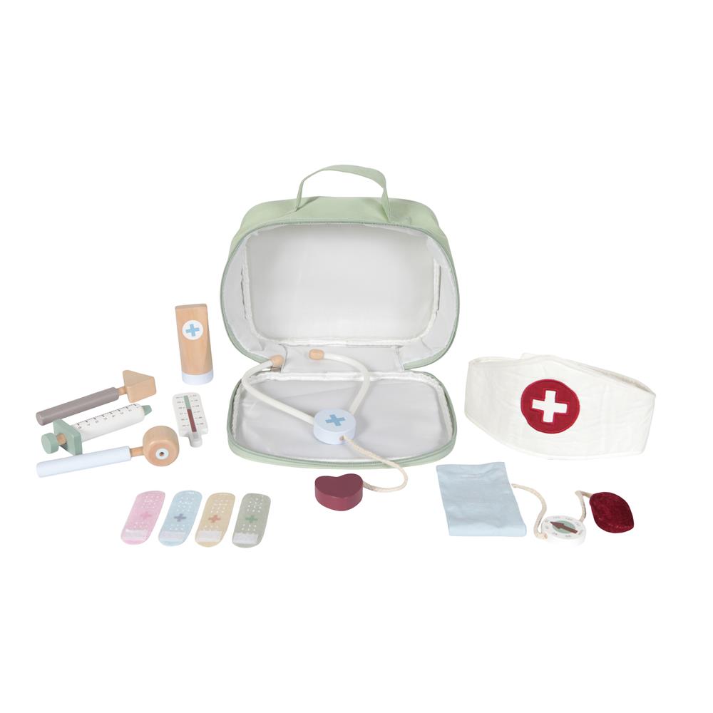 Nouvelle Mallette de docteur MULTICOLORE Little Dutch