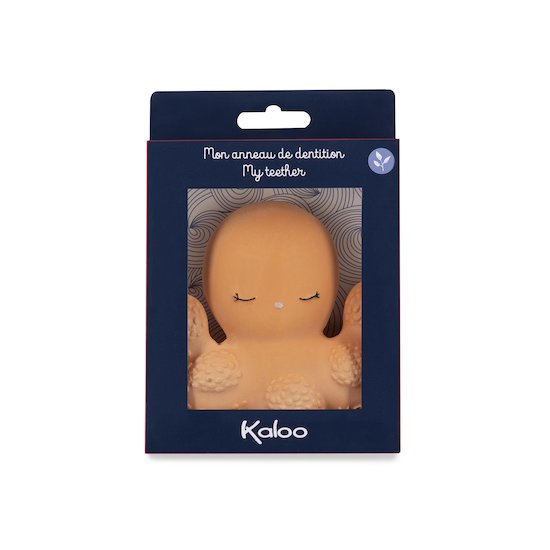 Kaloo Anneau de dentition Poulpe Orange 10 cm