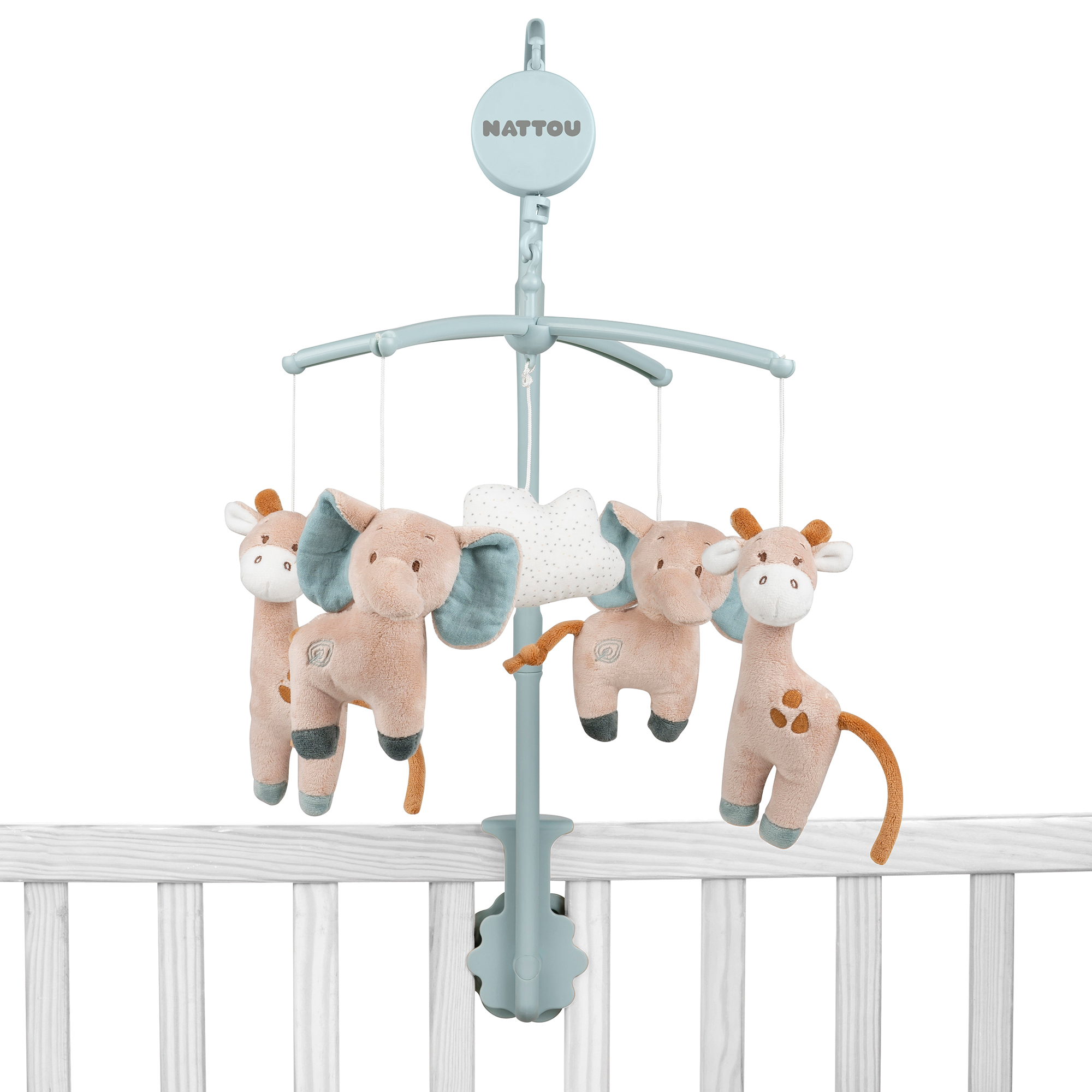Nattou - Mobile musical Axel et Luna MULTICOLORE Nattou
