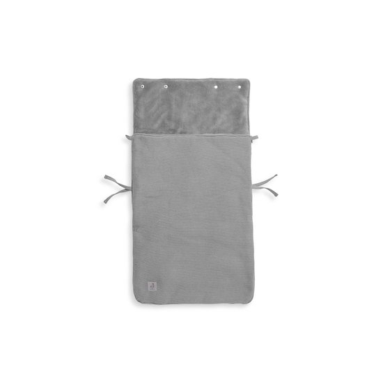 Jollein Nid d'Ange basic knit Stone Grey  Jollein Nid d'Ange basic knit Stone Grey