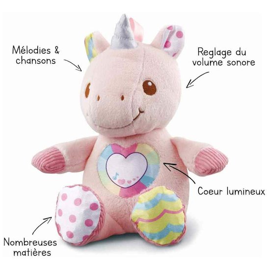 Vtech Baby Maé, ma licorne à câliner Multicolore  Vtech Baby Maé, ma licorne à câliner Multicolore