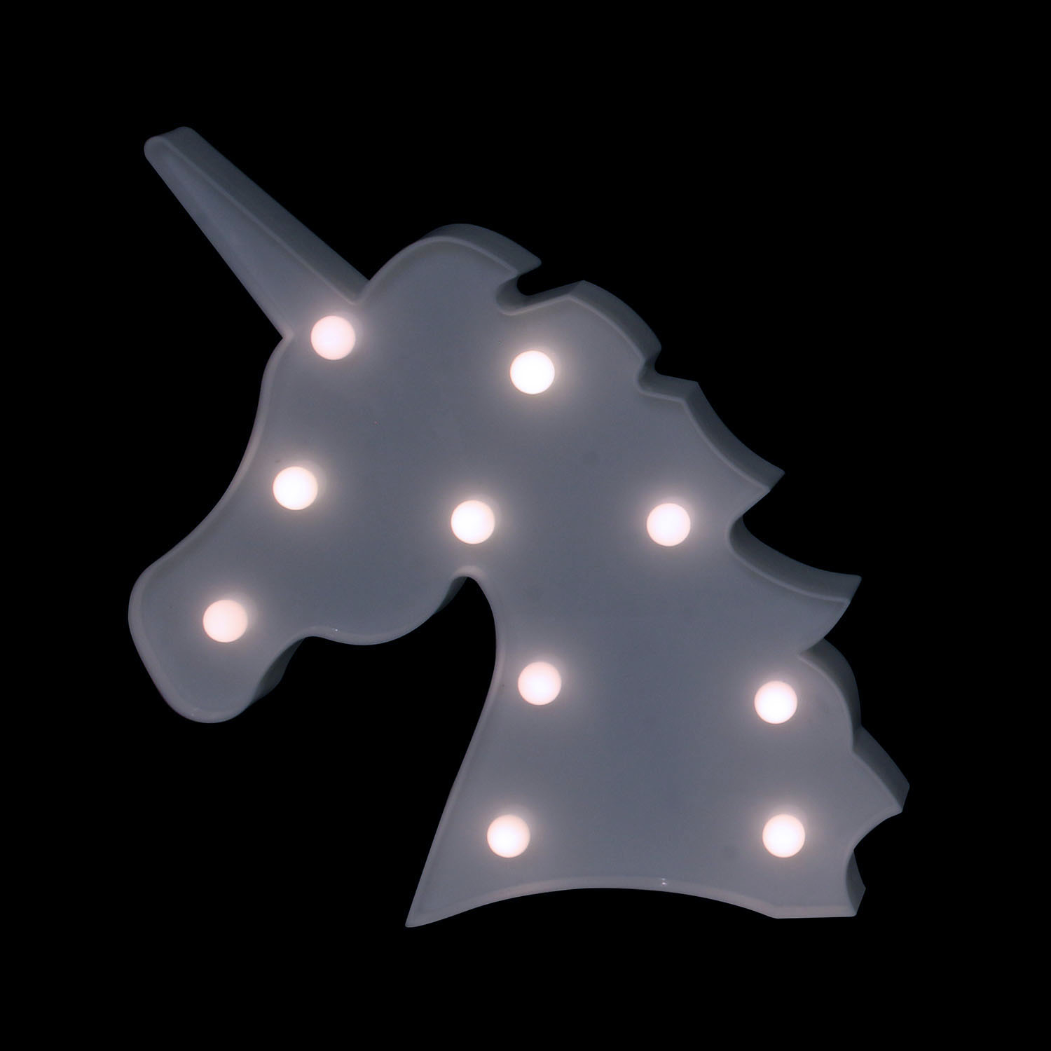 LAMPE LED DECO LICORNE BLANC Hello Kids