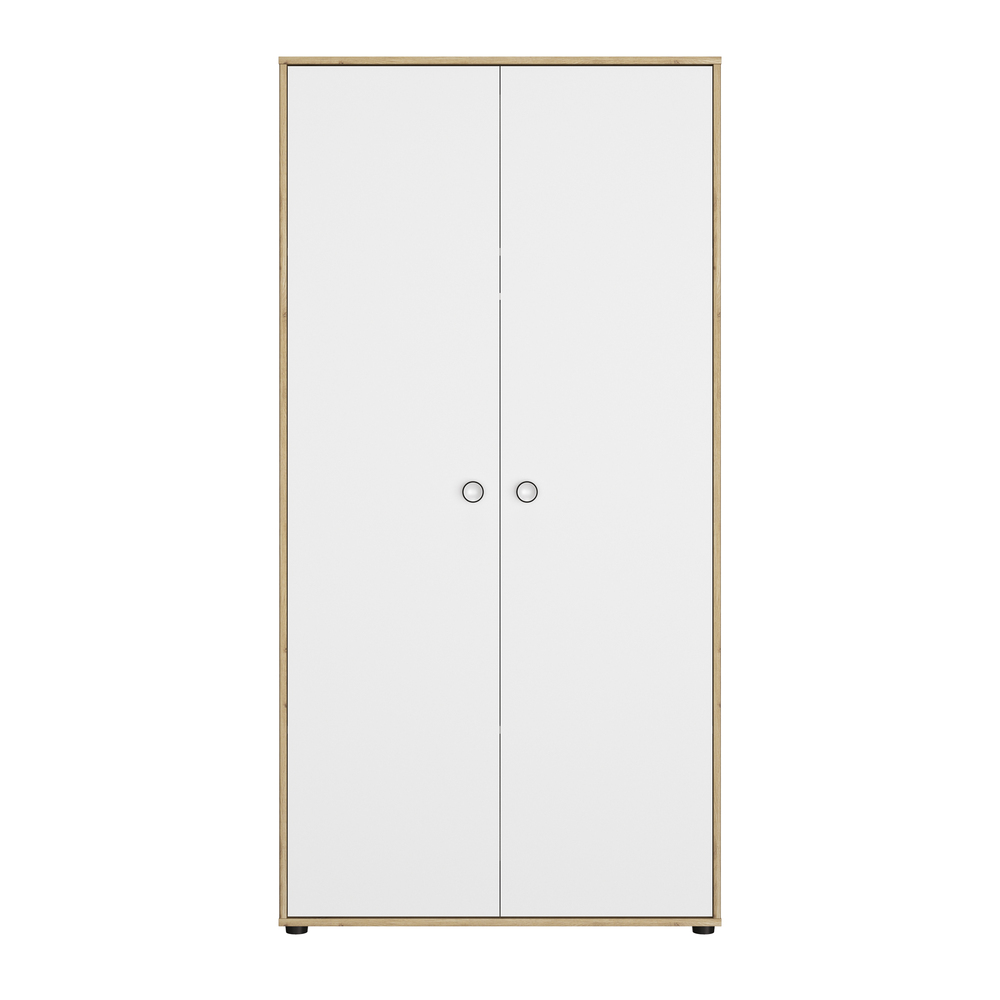 Armoire 2 portes Arthur BLANC Galipette