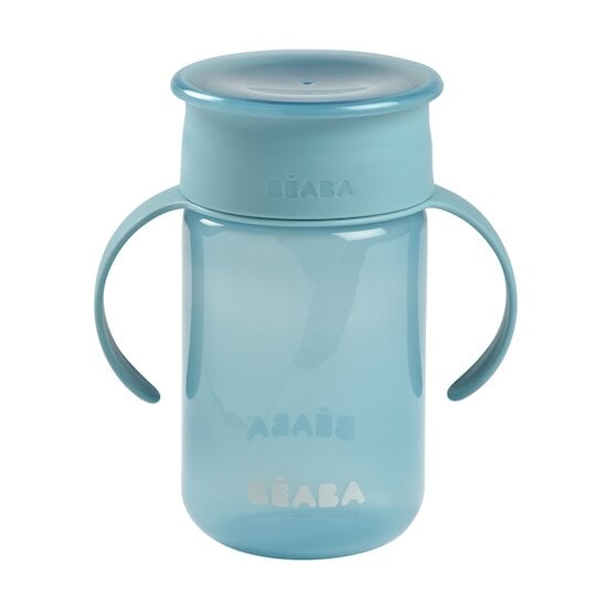 Navik, tasse apprentissage bebe en silicone, verre bebe