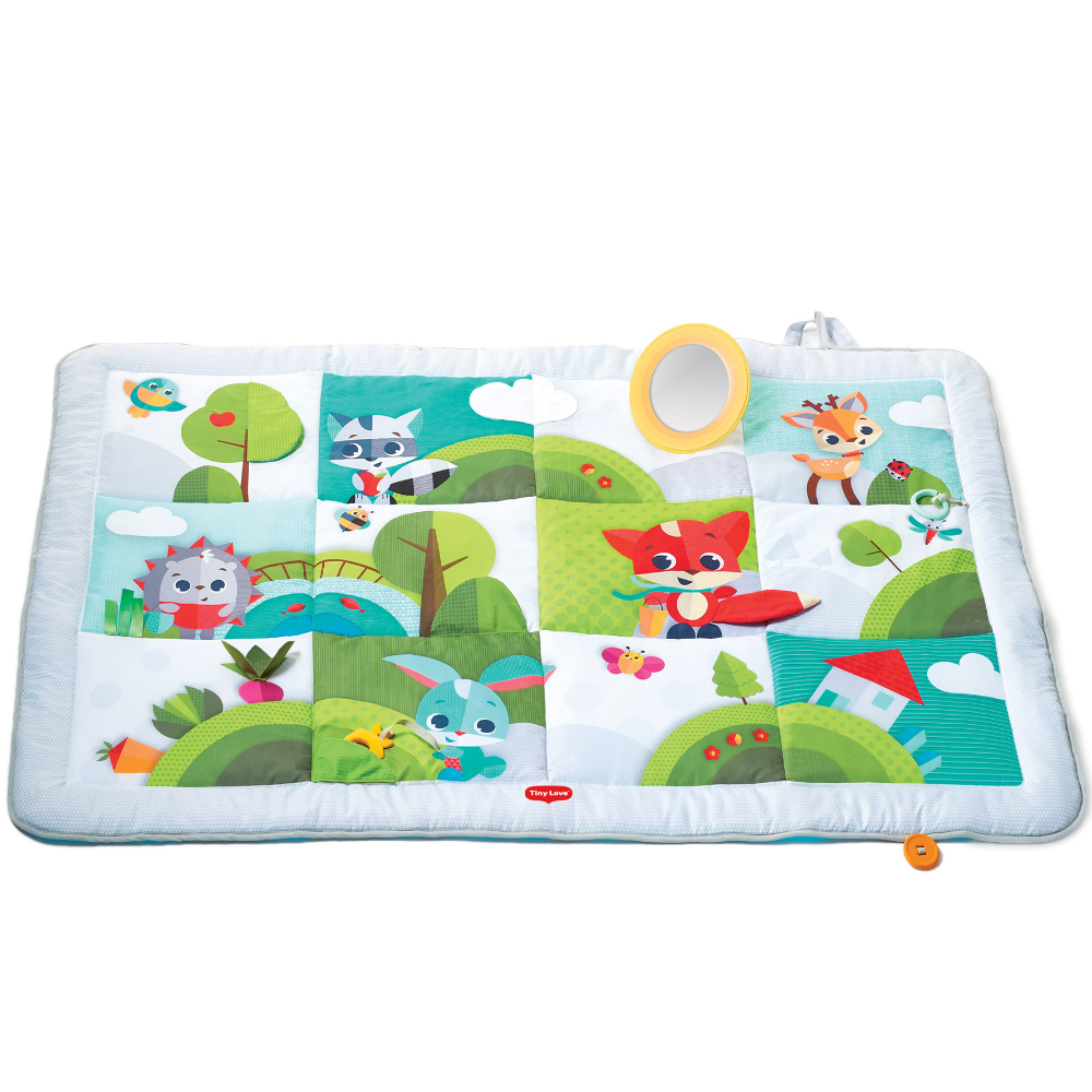 Tapis d'activités géant Dans la prairie VERT Tiny Love