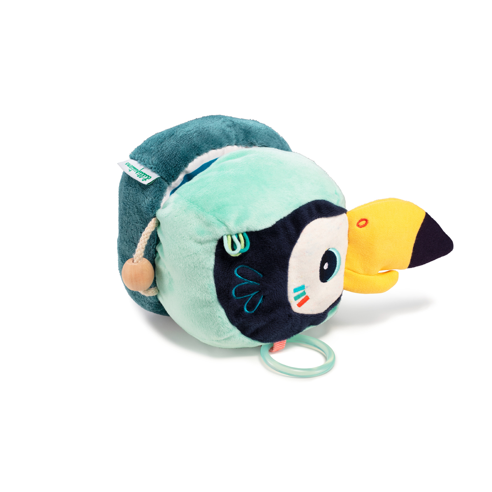 Lilliputiens - Peluche d'activités Pablo Toucan MULTICOLORE Lilliputiens