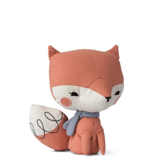 BB&Co Renard dans boîte cadeau Rose 18 cm