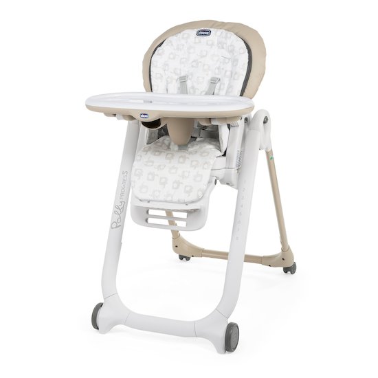 Chaise Haute Polly Progres5 4 Roues Chicco De Chicco
