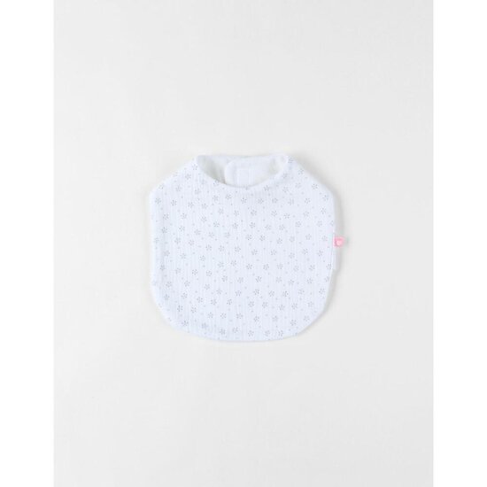 Noukie's Set 3 bavoirs mousseline M&m25 Smart Flowers Blanc 20x35 cm Noukie's Set 3 bavoirs mousseline M&m25 Smart Flowers Blanc 20x35 cm