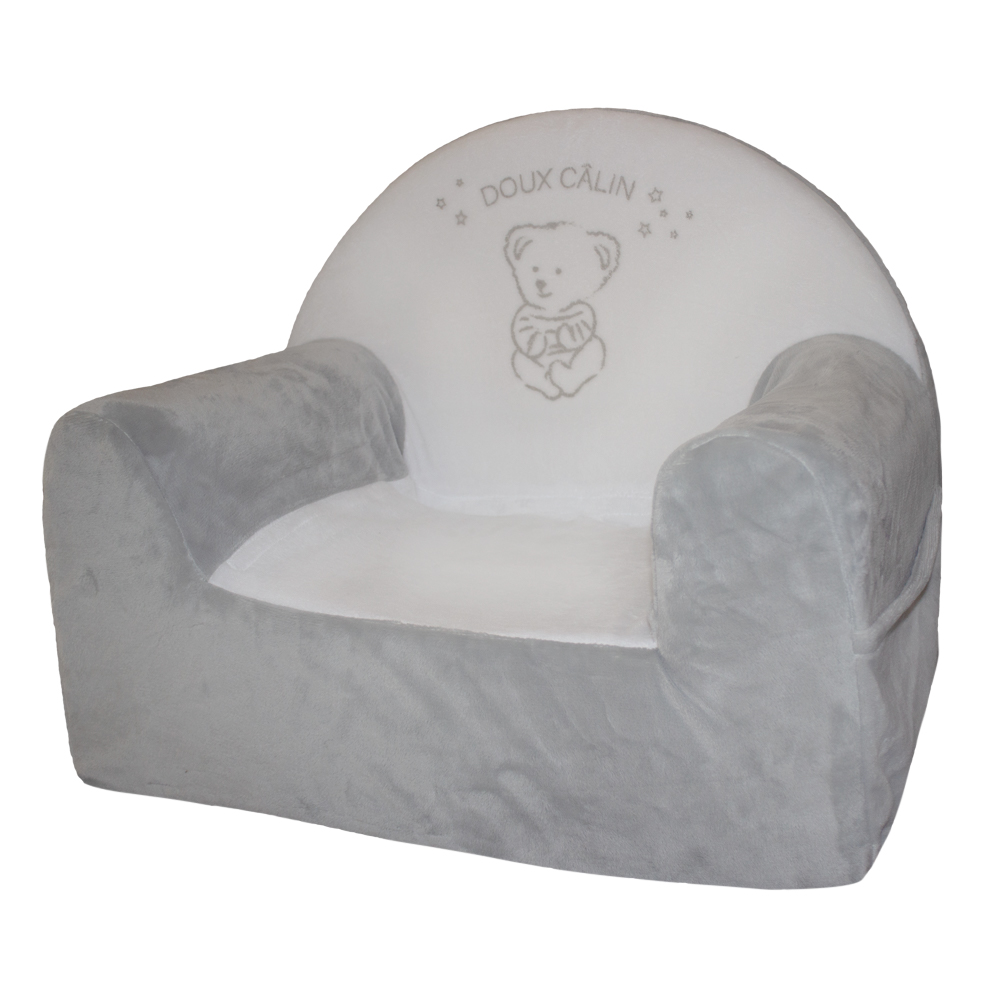 Fauteuil Ours Chic GRIS Les Chatounets