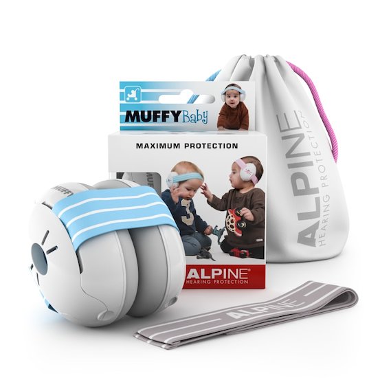 Alpine Hearing Protection Casque antibruit Muffy Baby Bleu  Alpine Hearing Protection Casque antibruit Muffy Baby Bleu