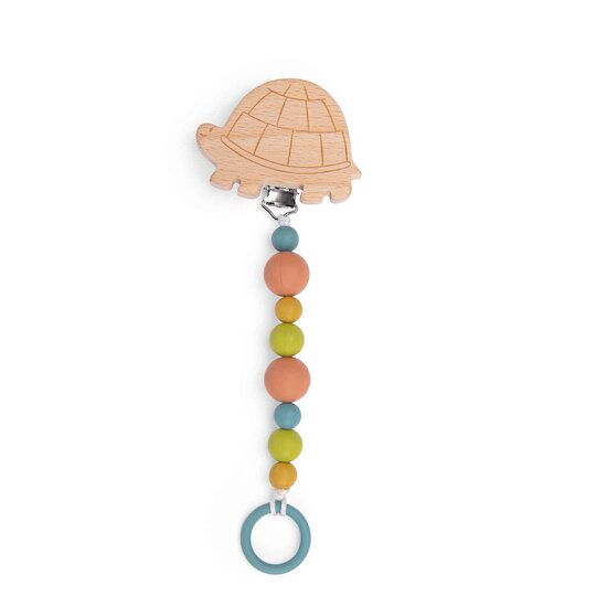 Attache-tétine Trois petits lapins