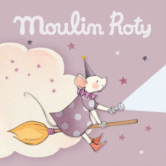 Moulin Roty 3 disques pour lampe à histoires Il était une fois Rose 