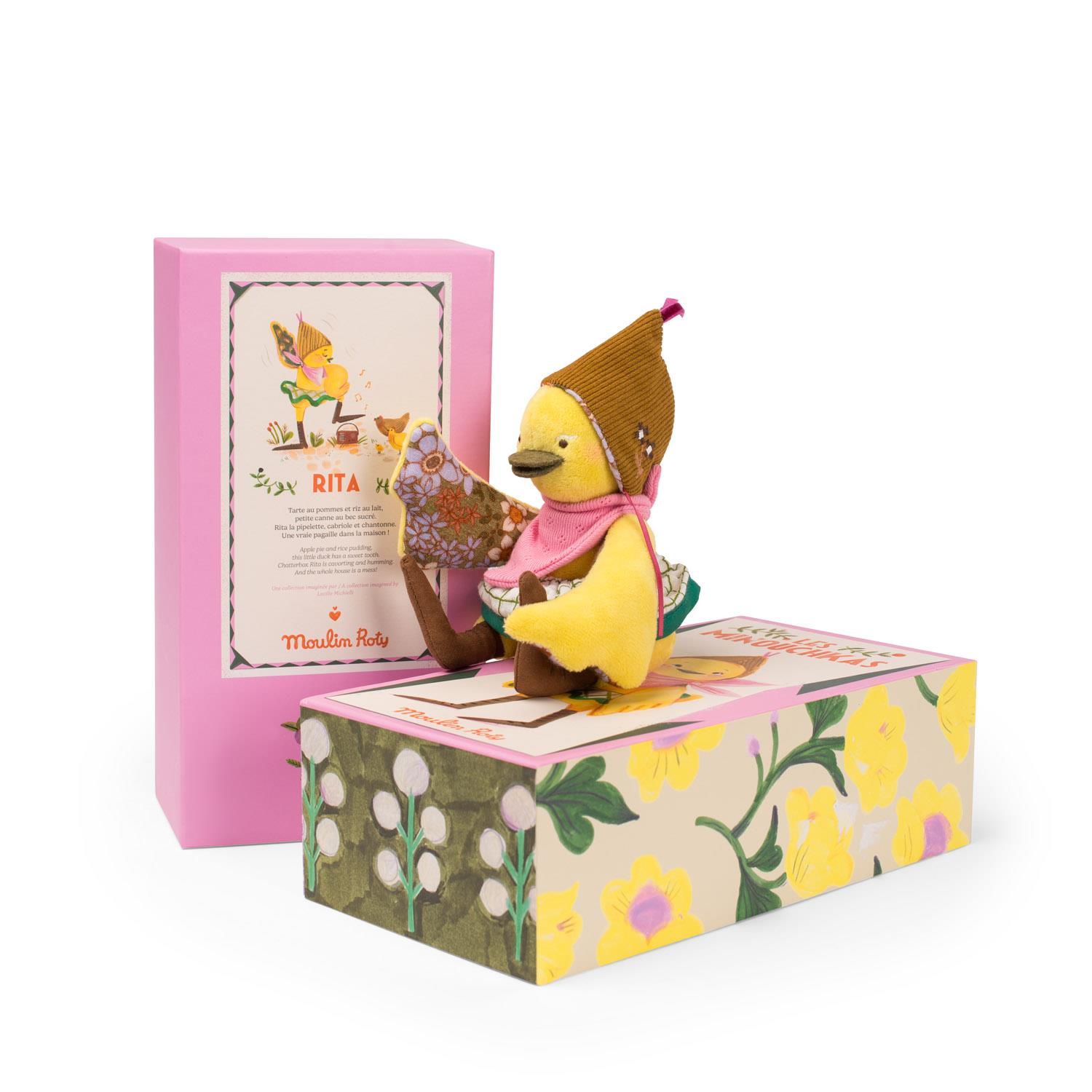 Poupée Rita la cane Les Minouchkas MULTICOLORE Moulin Roty
