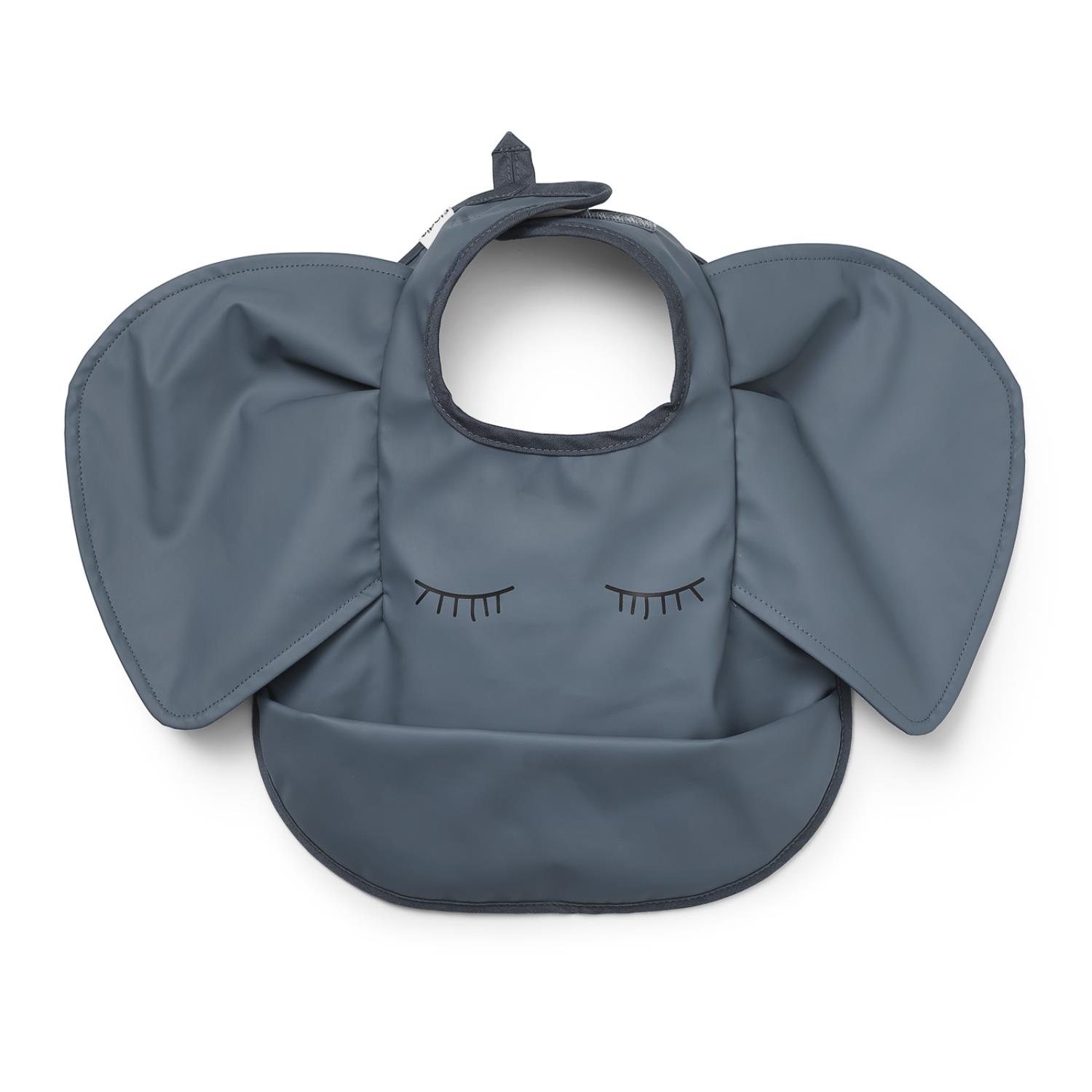Bavoir BLEU Elodie Détails