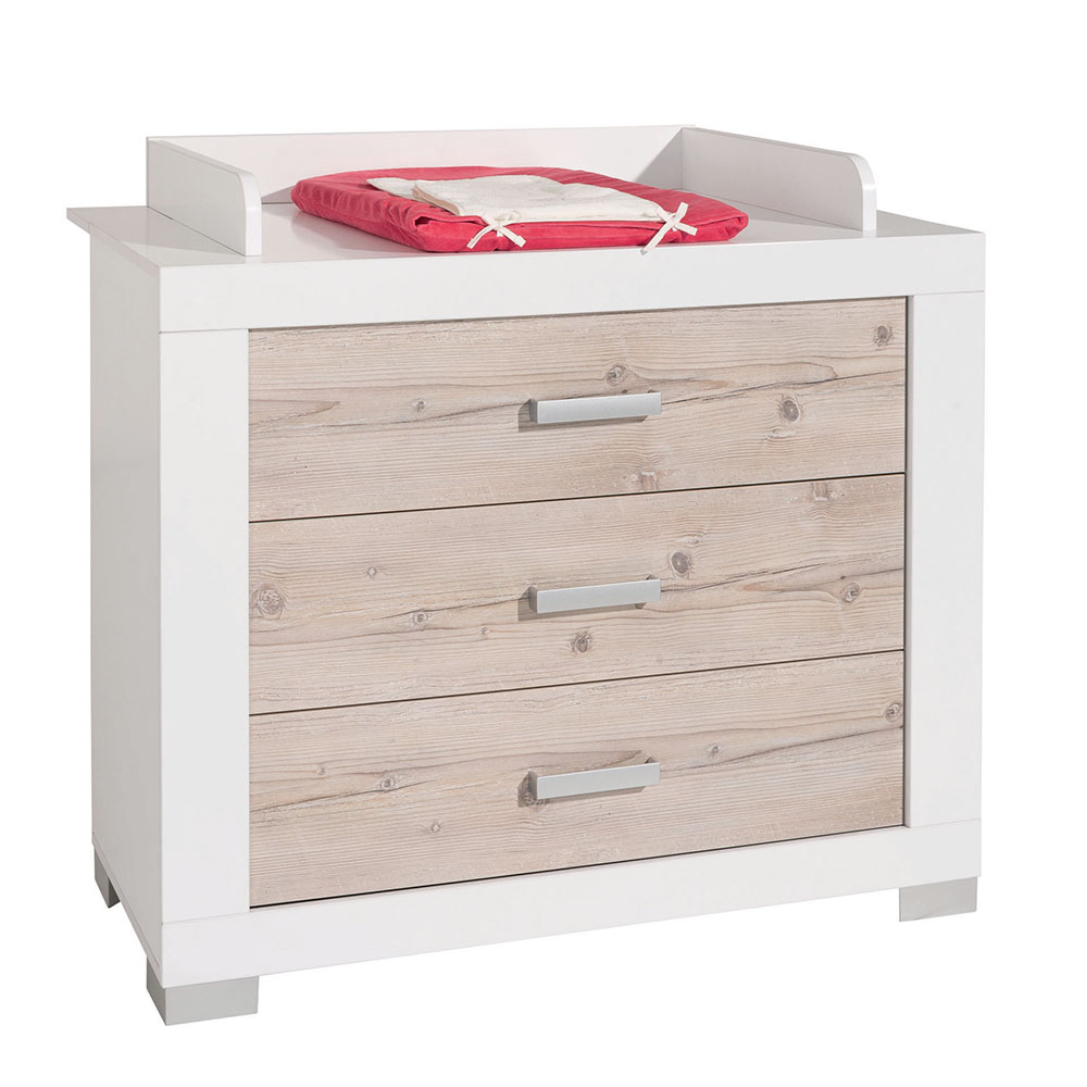 Commode 3 tiroirs + plan Ayden BEIGE Transland