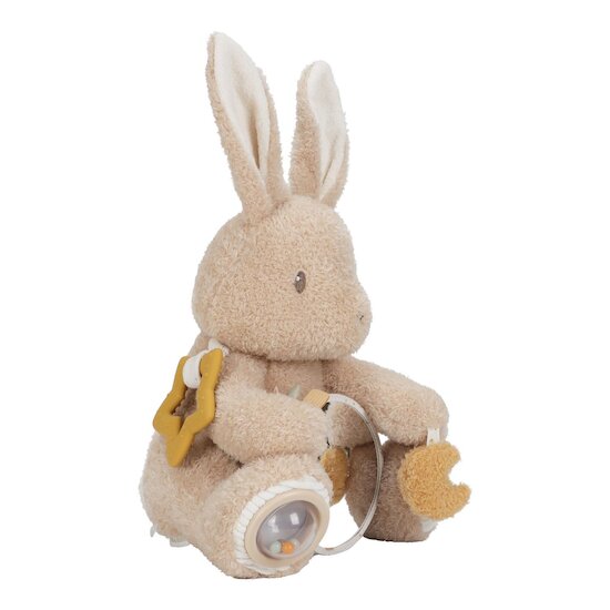 Little Dutch Peluche d'activités Lapin Newborn  Little Dutch Peluche d'activités Lapin Newborn