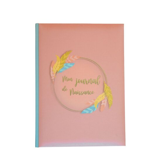 Domiva Boîte à trésor + journal de naissance Happy Happy  Domiva Boîte à trésor + journal de naissance Happy Happy