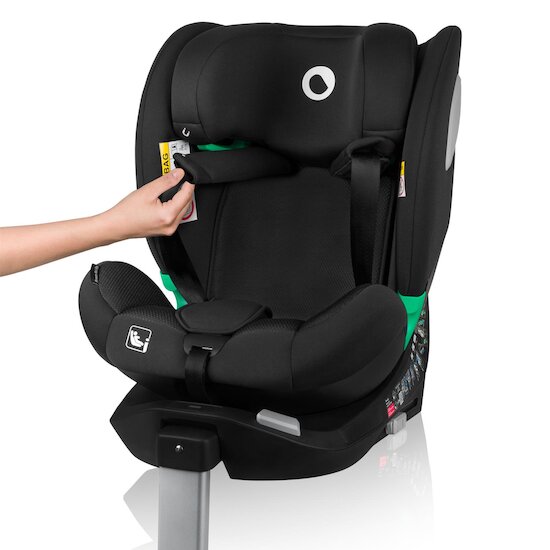 Lionelo Siège auto Braam Air I-Size Black Carbon  Lionelo Siège auto Braam Air I-Size Black Carbon