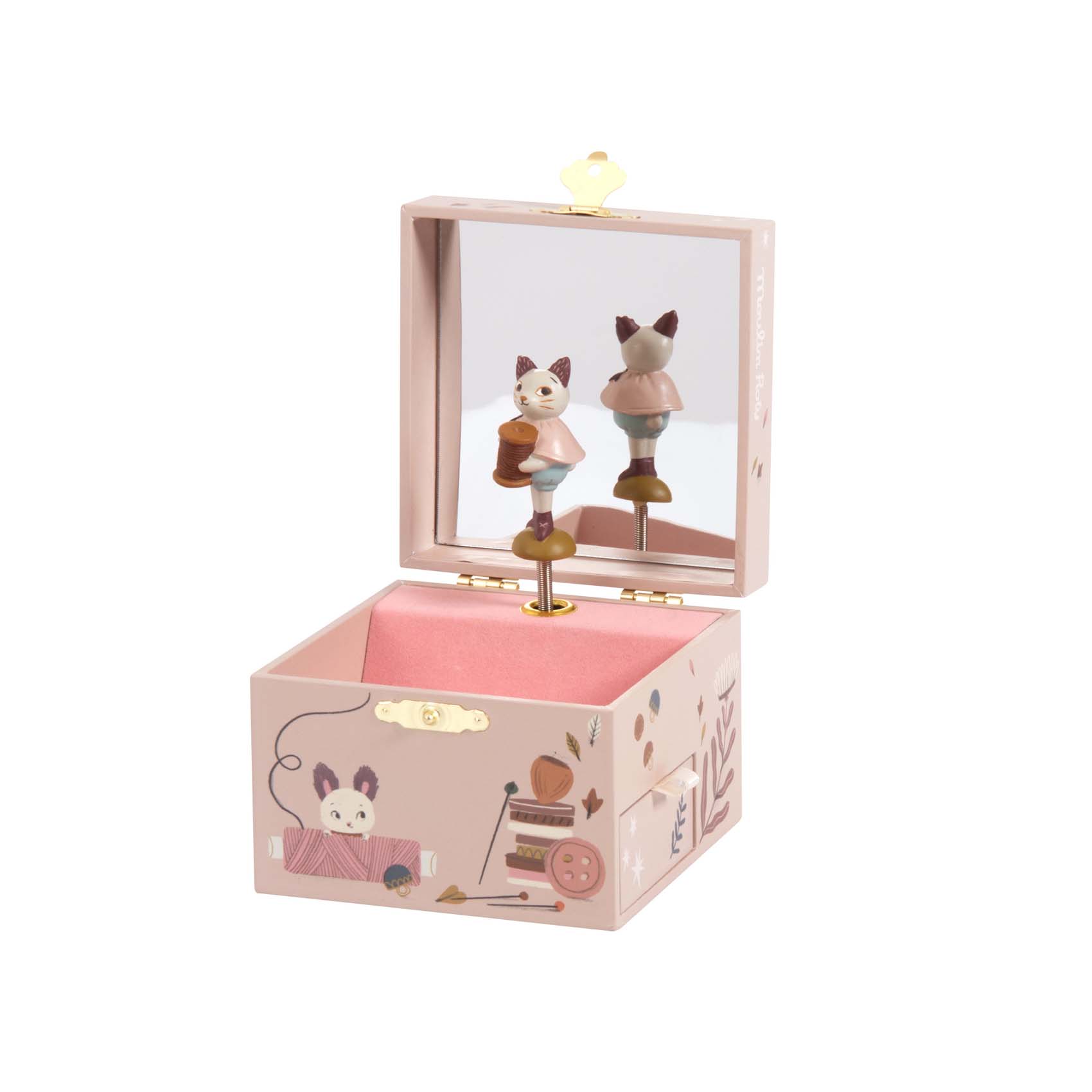 MOULIN ROTY - Coffret à musique Après la Pluie MULTICOLORE Moulin Roty