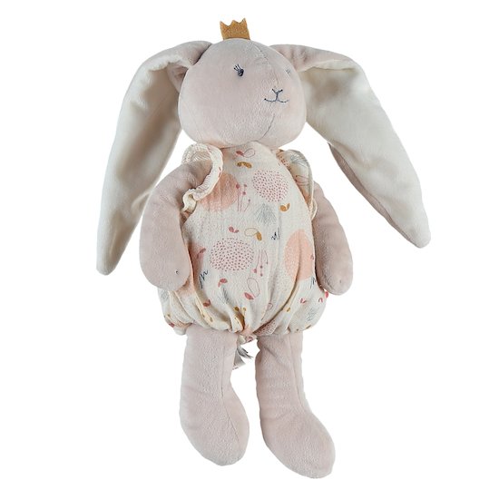 Noukie's Peluche Pili Veloudoux Lina & Joy Blanc Small