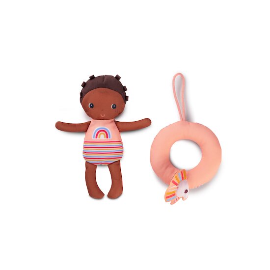 Lilliputiens Poupée de bain Lena Rose, Marron 