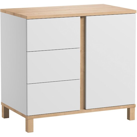 Vox Commode Altitude Blanc/Bois 