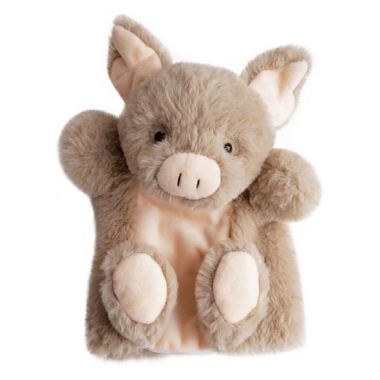 Histoire d'Ours Peluche Marionnette Douce Marron 25 cm