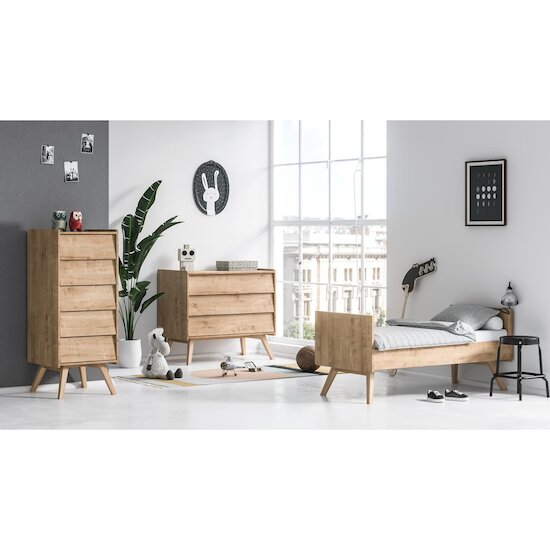 Vox Lit bébé Vintage  Bois 70x140 cm Vox Lit bébé Vintage  Bois 70x140 cm