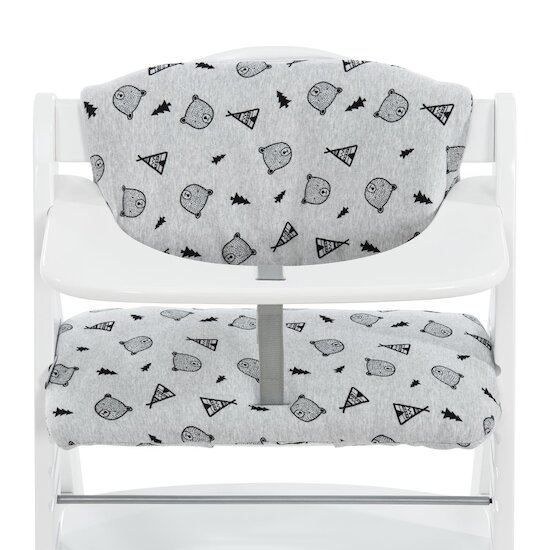 Hauck Coussin chaise haute Highchair Pad Deluxe Nordic Grey 
