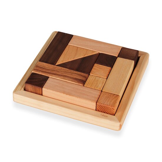 Quax Jouet educatif construction/puzzle Bois 