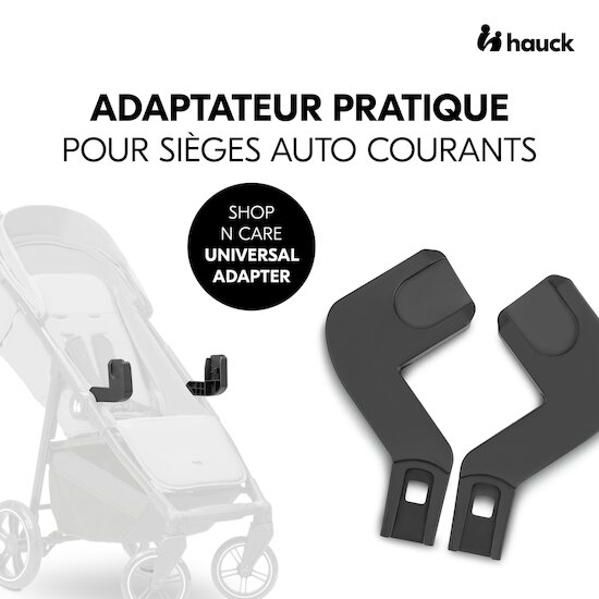 Hauck Adapteur Shop N Care Universal Black  Hauck Adapteur Shop N Care Universal Black