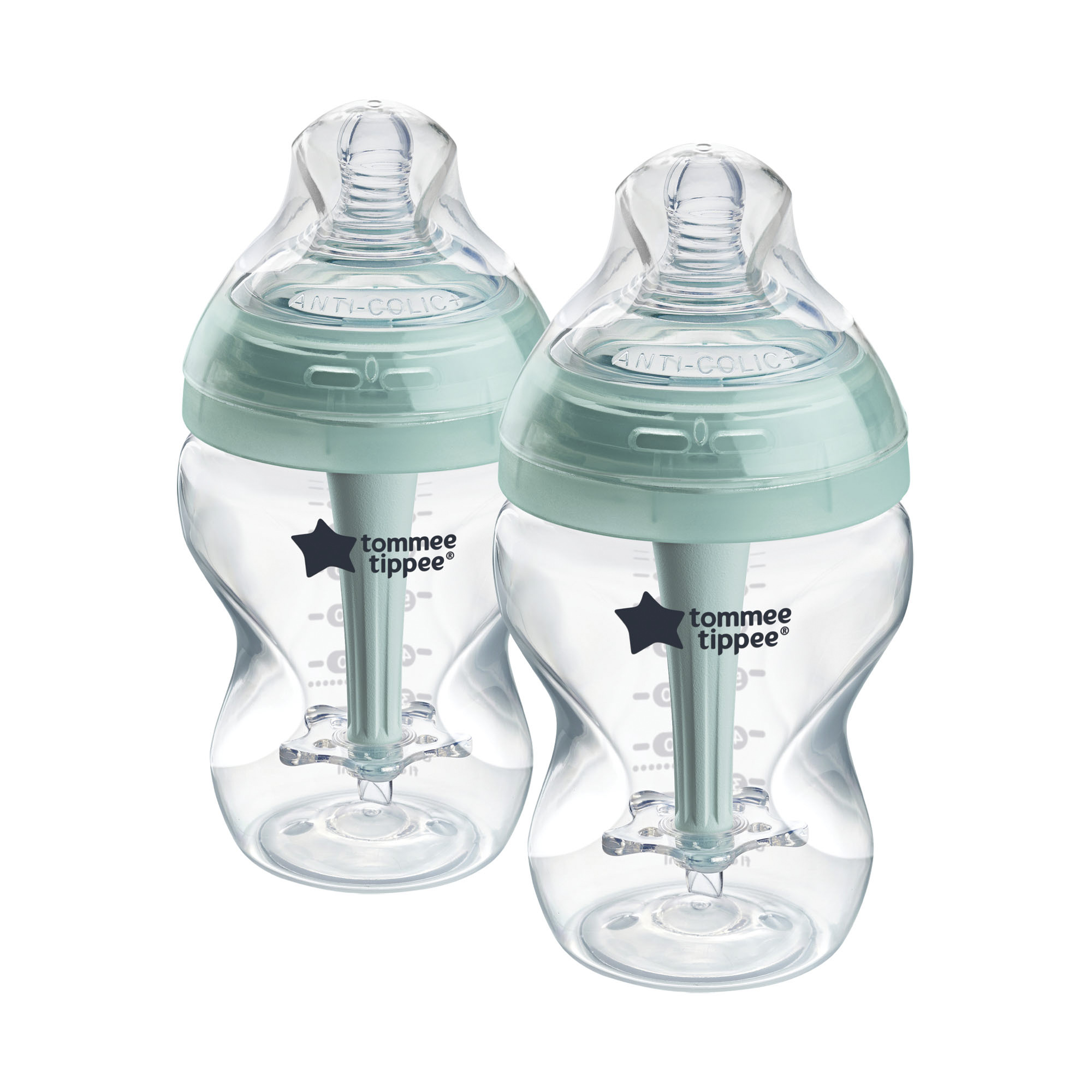 Lot de 2 biberons Avanced Anti Colique BLANC Tommee Tippee