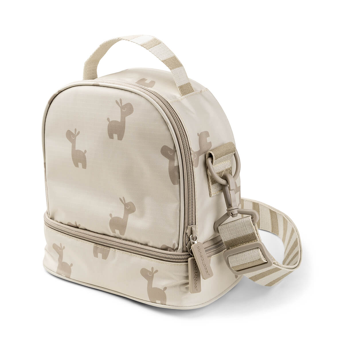 Sac isotherme enfant Croco BEIGE Done by Deer