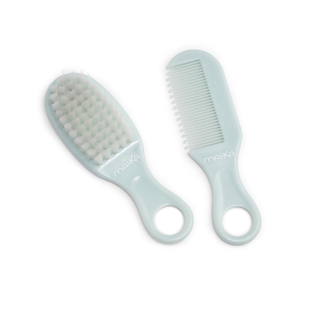 Peigne et brosse VERT Maïka