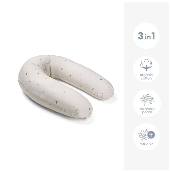 Doomoo Coussin de maternité Buddy Mushrooms Beige  Doomoo Coussin de maternité Buddy Mushrooms Beige