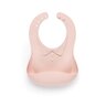 Bavoir Silicone Pink